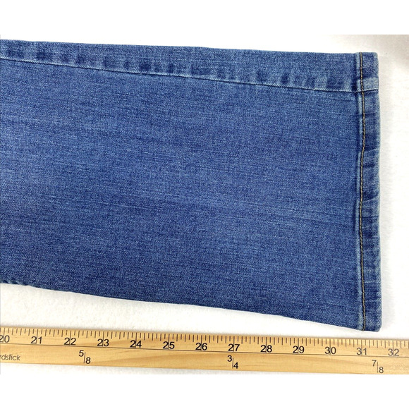 St Johns Bay Jeans Womens Size 14 Medium Wash Denim Bootcut Hi Rise Mom - Picture 9 of 10